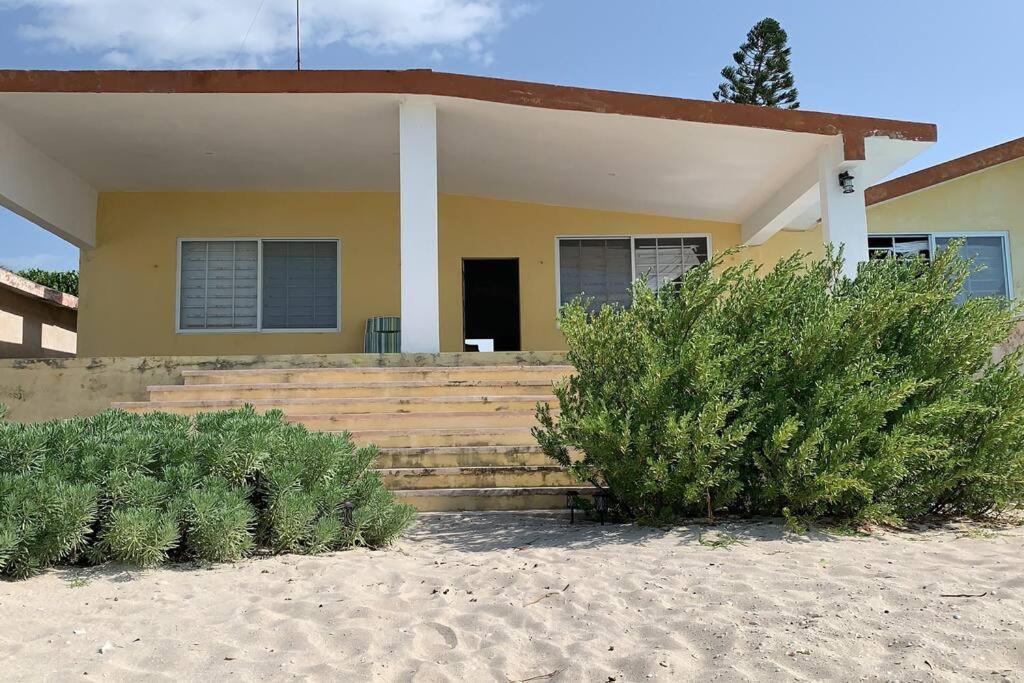 车勒姆La Casa Amarilla Frente Al Mar别墅 外观 照片